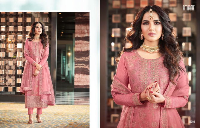 Amirah Sofia Dola Silk Fancy Festive Wear Embroidery Salwar Kameez Latest Collection